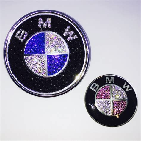 Crystal Bling Bmw Emblem Handmade Using 100 Real Crystals Etsy