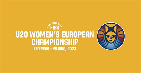 Daily Schedule FIBA U20 Women S European Championship 2023 FIBA