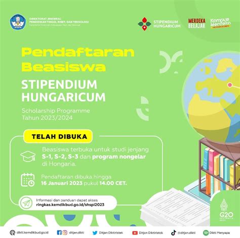 Pendaftaran Beasiswa Stipendium Hungaricum