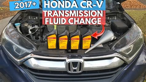 Honda Crv Cvt Transmission Fluid Change