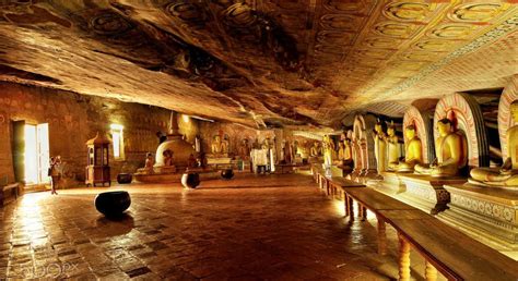 Sigiriya Rock And Dambulla Cave Temple From Kandy Kandy