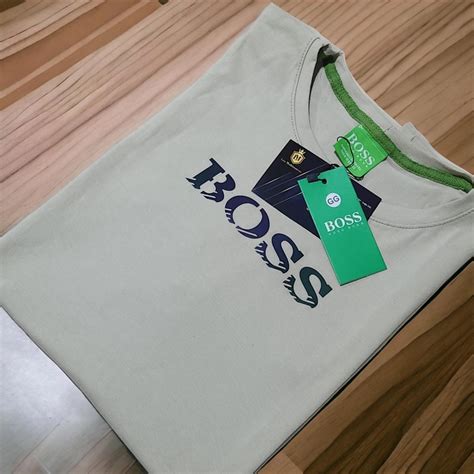 Camisa Hugo Boss Gg Peruana Elastano Shopee Brasil