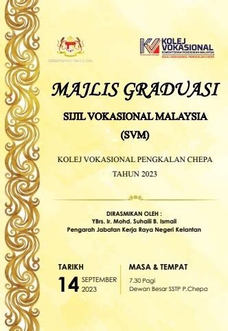 Buku Program Majlis Graduasi Svm 2023 Charmaine Chan Flip PDF AnyFlip