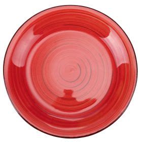 Servizio Piatti 3 Pezzi In Stoneware Lipari Rosso