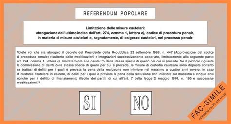 Referendum Giugno Spiegazione Semplice Opinioni Dei Partiti