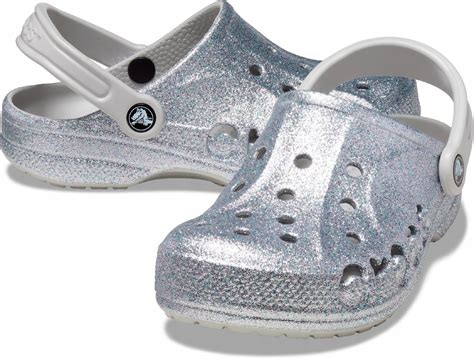 Damskie Buty Chodaki Crocs Baya Glitter Clog Crocs Sport