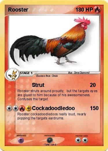 Pokémon Rooster 19 19 Strut My Pokemon Card