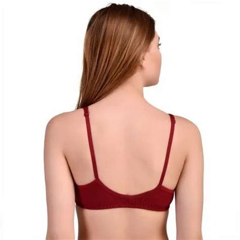 Non Padded Zourt Poly Cotton B Cup Front Closer Bra Plain At Rs 36