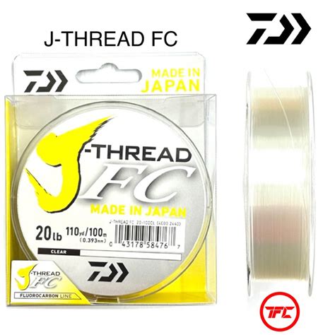 DAIWA J Thread FC Fluorocarbon Leader Line Made In Japan FC Fluoro