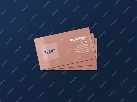 Premium Psd Business Card Mockup