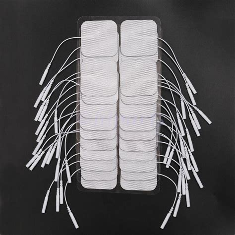 40PCS Replacement Tens Electrode Pads EMS For Intensity Twin Stim III