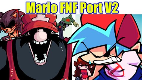 Friday Night Funkin Vs Mario Fnf Port V Cutscenes Canned Fnf Mod