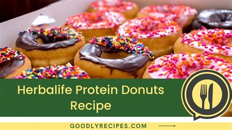 Herbalife Protein Donuts Recipe Step By Step Easy Guide