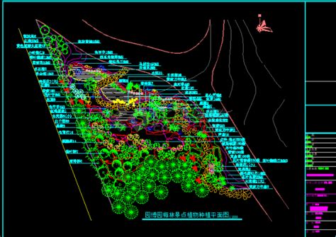 某地区园林花卉博览园景点园林设计图园林建筑土木在线