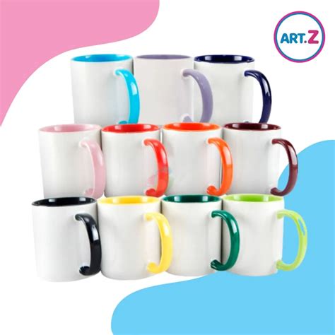 Artz Presentes Personalizados Caneca Ceramica Al A Colorida