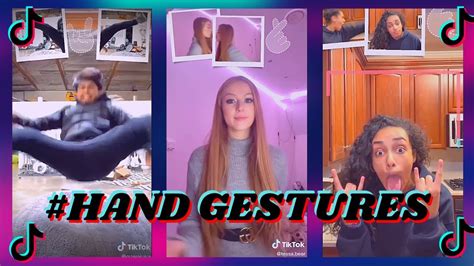 HANDGESTURES Tik Toks Hand Gestures Challenge Tik Tok Compilation