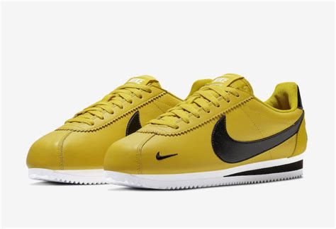 Nike Cortez Premium Bright Citron 807480 700 Release Date Sneakerfiles