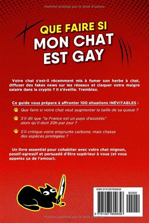 QUE FAIRE SI MON CHAT EST GAY OU WOKE RACISTE PARISIEN ET BIEN D AUTRES Essais BD ciné