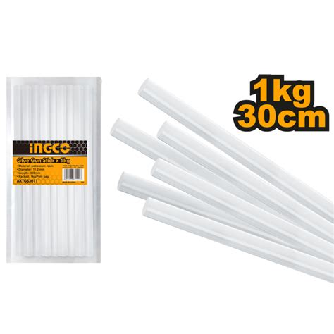 Hot Melt Glue Stick 112mm X 30cm 1kg Ingco Pack