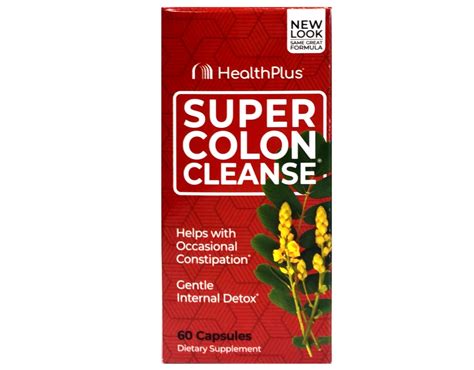 Health Plus Super Colon Cleanse 60 Capsules