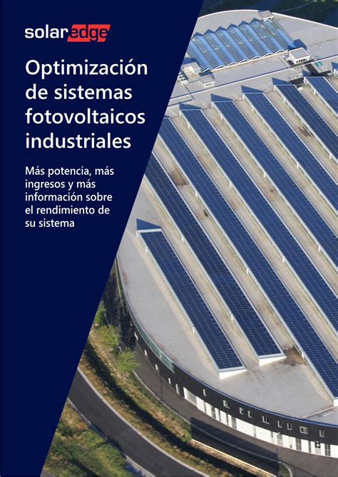 Pdf Optimizaci N De Sistemas Fotovoltaicos Industriales Pdfslide Net