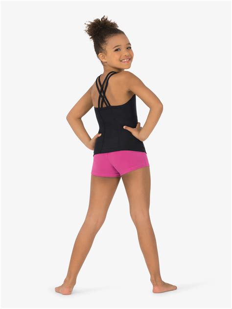 Girls Dual Strap Back Camisole Dance Top Tees And Tanks Theatricals Th5124c