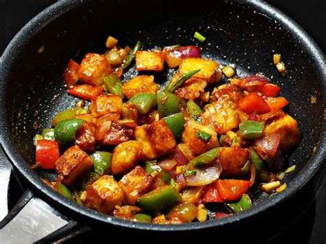 Chilli Paneer Recipe Dry Gravy Swasthi S Recipes Indianhealthyrecipes