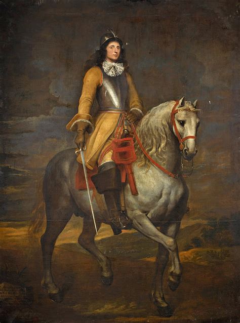 Equestrian Portrait Of A General Of The Holy Roman Empire Painting By