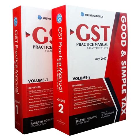 Young Globals Gst Practice Manual And Ready Referencer 2 Vols By