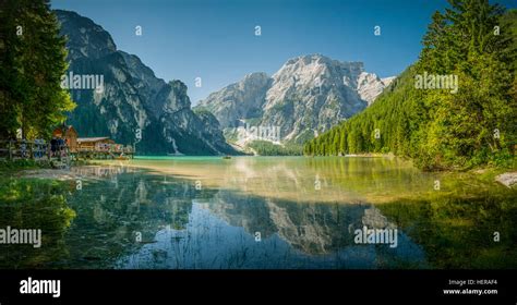 L Italia Alto Adige Dolomiti Dobbiaco Comune Brunico Lago Lago