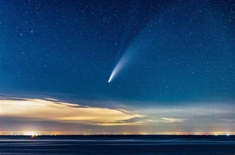 Qué día se va a ver el cometa verde en Argentina y a qué hora BAE