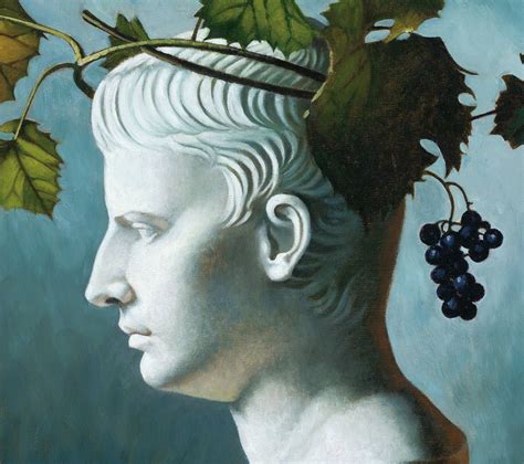 Augustus Caesar As Bacchus Oil Painting By John Woodrow Kelley