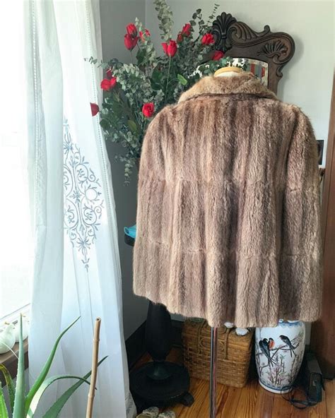 50s Mink Capelet Vintage Fur Wrap Vintge Bridal Acc Gem