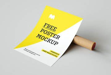 Free Square Poster Mockup Mockups Design