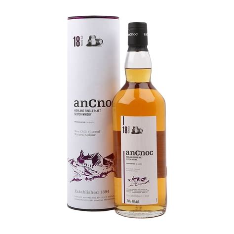 ANCNOC 18 YEARS HIGHLAND SINGLE MALT WHISKY WineWarehouse