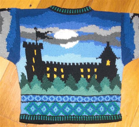 Knitting Pattern: Castle Size Four Years - Etsy