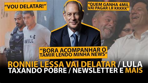 POBRE NO ORÇAMENTO PAGANDO I R RONNIE LESSA VAI DELATAR