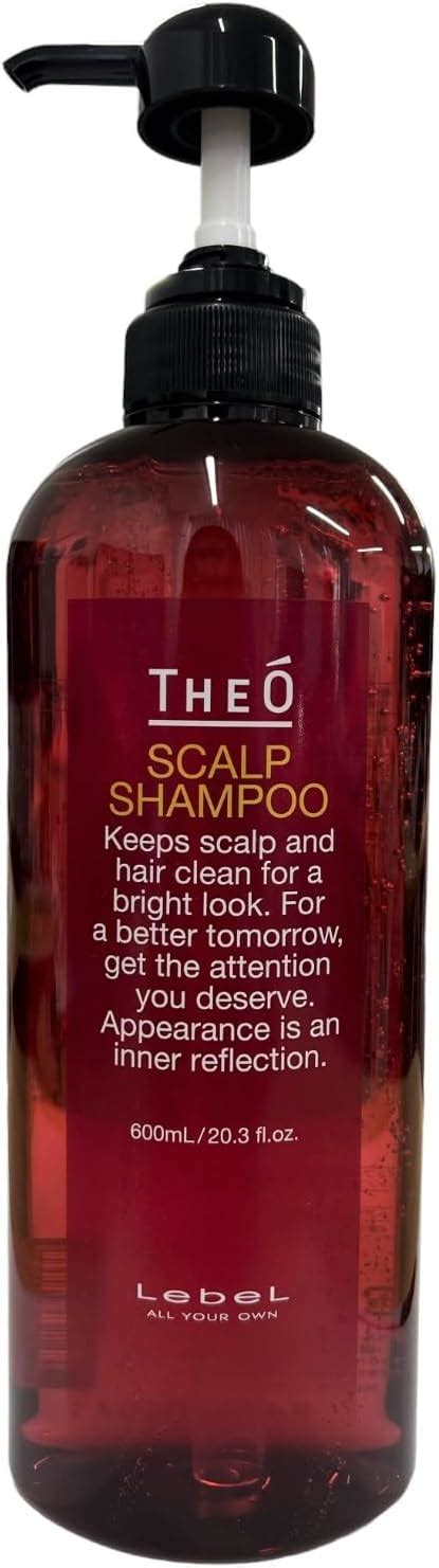 Lebel Theo Scalp Shampoo 600ml Green Tea Set Amazones Belleza