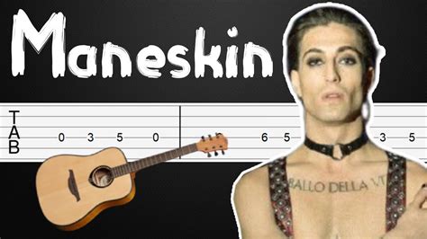 The Loneliest Måneskin Guitar Tutorial Guitar Tabs Guitar Lesson