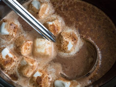 Slow Cooker Hot Chocolate Skinny Healthy Food