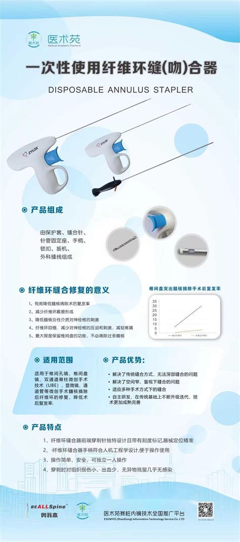 纤维环缝合器，纤维环吻合器山东众远医疗器械有限公司