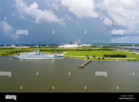 The USS Alabama Battleship Stock Photo - Alamy