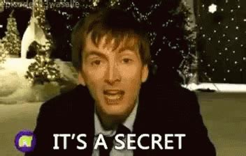 David Tennant Its A Secret GIF - David Tennant Its A Secret Secret ...