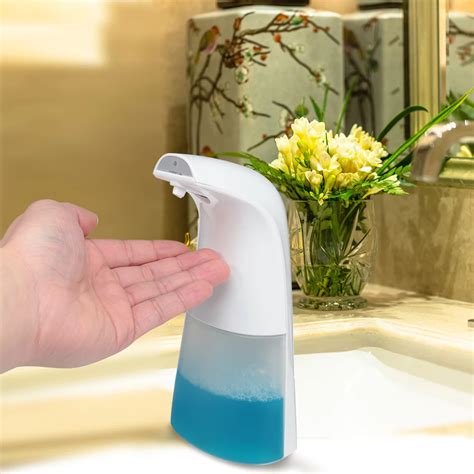 Automatic Induction Foam Soap Dispenser Hand Washer IPX3 Waterproof ...