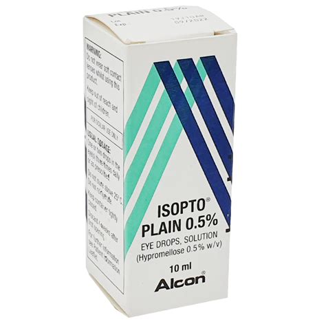 Buy Isopto Plain Eye Drops 10ml Online | General Health