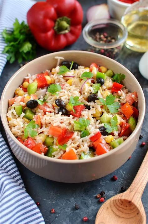 Cowboy Rice Salad Recipe Cookme