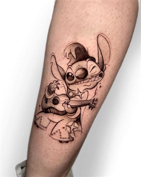 20 Stitch Tattoos Displaying The Lovable Nature Of Disney Character