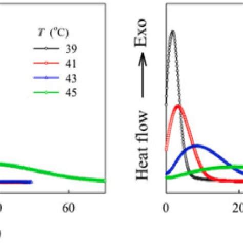 Dsc Thermograms For Isothermal Crystallization Process A Pure Pcl Download Scientific