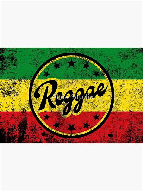 "Reggae, Rastafari Flag, Reggae Flag colors" Poster by Alma-Studio ...