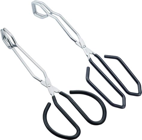 Amazon Hinmay Scissor Style Tongs Inch And Inch Set